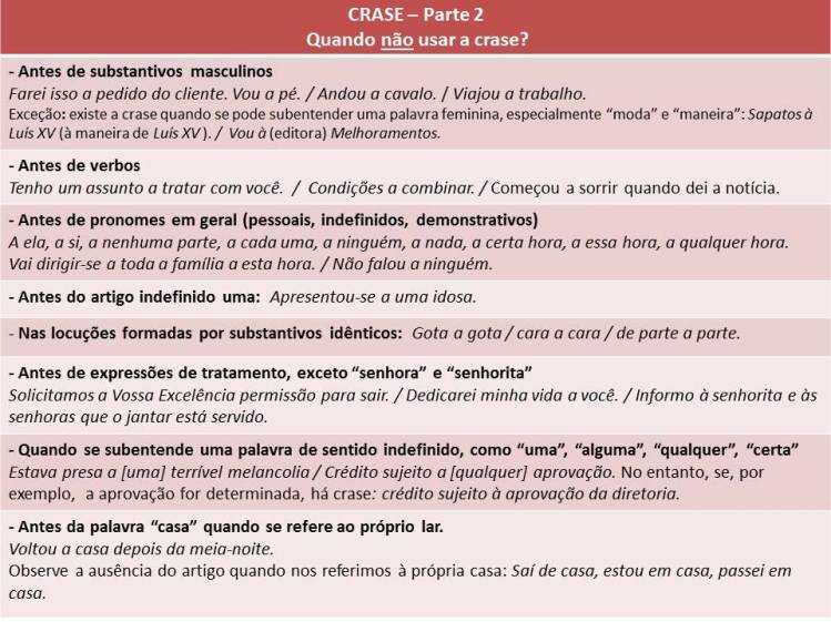 Crase 2-Qdo nao