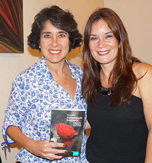 Betty Vibranovski e Patricia Serfaty, autora do livro "Alfabetização Emocional"