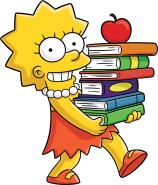lisa-simpson-livros